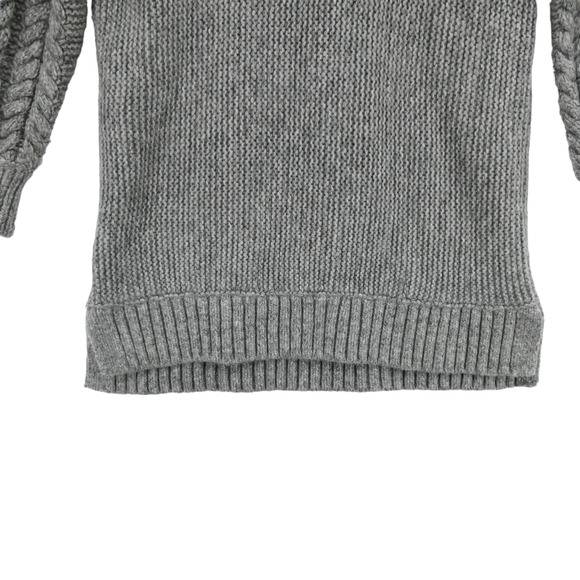 Simply Vera by Vera Wang Women's Gray Knit Turtleneck Long Sleeve Sweater Size M - Picture 2 of 11